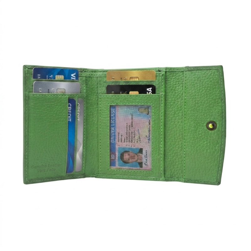 No Limits Women's Genuine Leather Wallet, Small Purse, Multiple Compartments & Gift Box — view 71