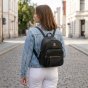 LANCETTI Ensemble 3 Sacs Femme, Sac à Dos, Sac Moyen et Pochette, Bandoulière Réglable, en PU, Détails Élégants — vue 12