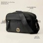 LANCETTI Set de 3 Bolsos Mujer, Mochila, Bolso Mediano y Bolso Pequeño, Correa Ajustable, en PU, Detalles Elegant… — vista 16