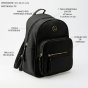 LANCETTI Set de 3 Bolsos Mujer, Mochila, Bolso Mediano y Bolso Pequeño, Correa Ajustable, en PU, Detalles Elegant… — vista 15