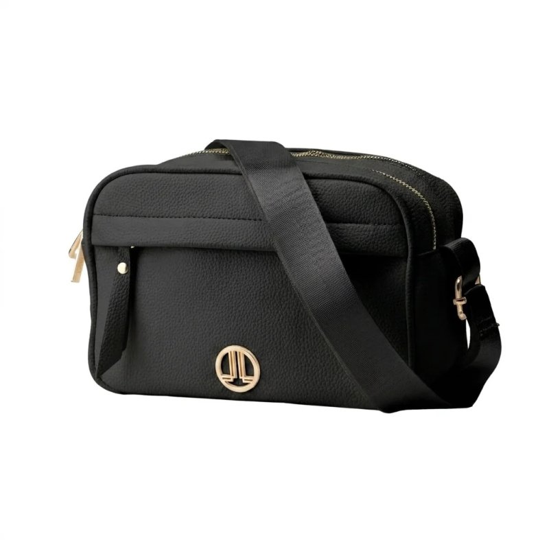 LANCETTI Bolso Bandolera para Mujer en PU, con Correa Ajustable, Bolso Mediano con Cierre de Doble Cremallera, Ele… — vista 8