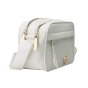 LANCETTI Sac Femme Bandoulière en PU, avec Bandoulière Réglable, Sac Moyen à Double Fermeture Zippée, Élégant — vue 7