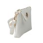 LANCETTI Sac Femme Bandoulière en PU, Bandoulière Réglable et Amovible, Petit et Fin, avec Zip, Pochette Élégante — détail