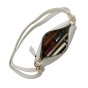 Lancetti Women's Shoulder Bag in PU, Adjustable Removable Strap, Small and Slim, with Zip, Elegant Clutch — inside