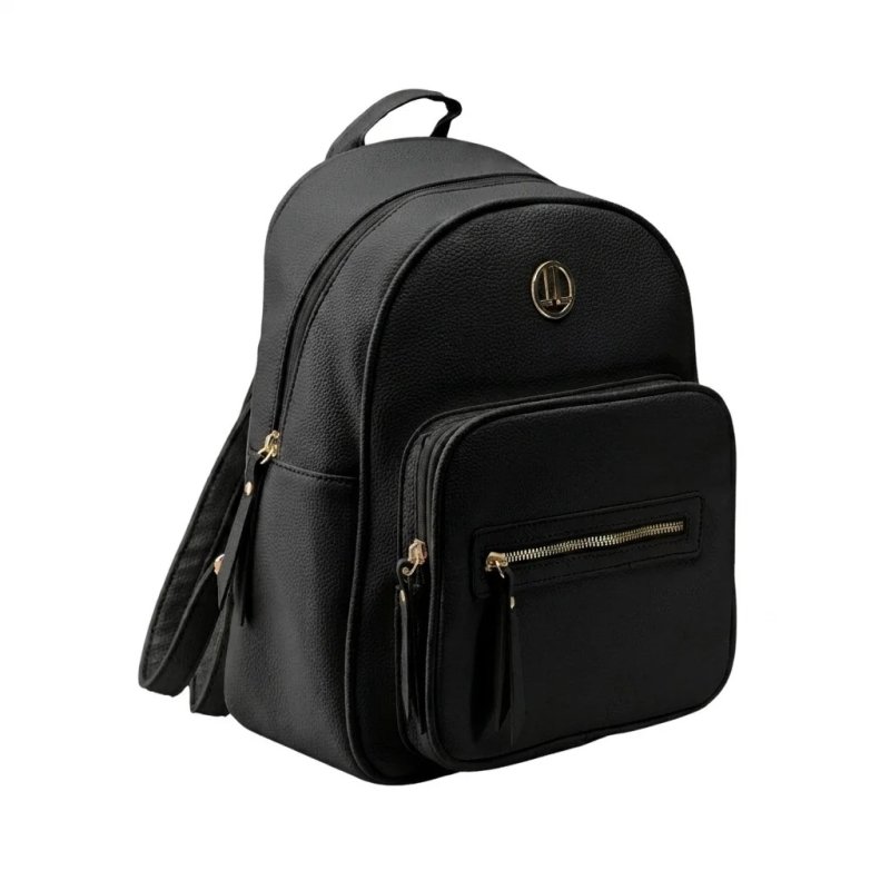 LANCETTI Women's Backpack, Elegant in PU with Adjustable Straps, Multiple Compartments for Travel and Everyday Use