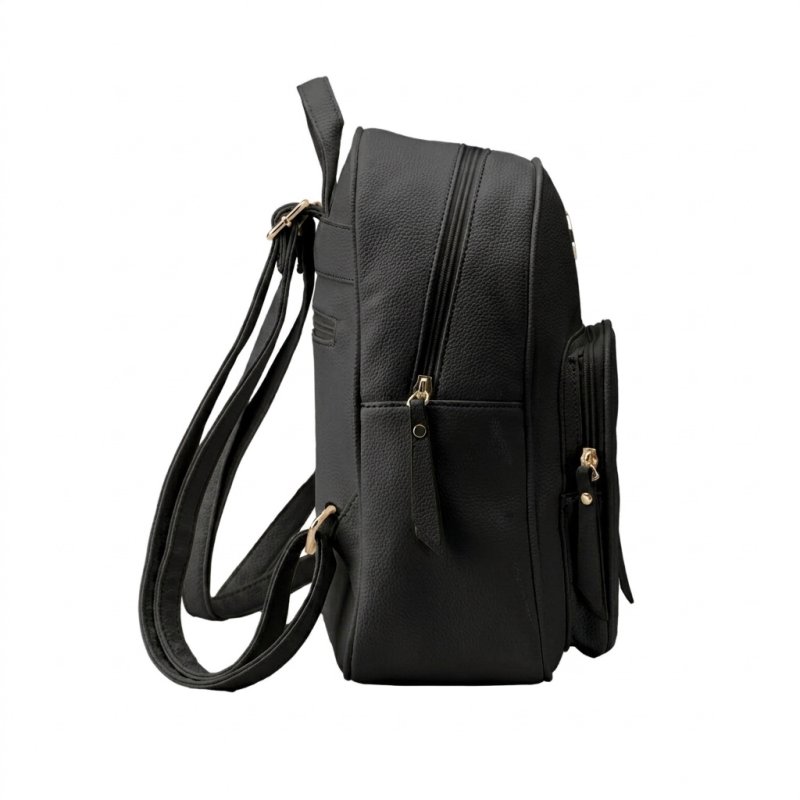 LANCETTI Sac à Dos Femme, Élégant en PU avec Bretelles Réglables, Compartiments Multiples pour Voyage et Usage Q… — intérieur