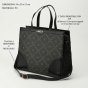 LANCETTI Set de 3 Bolsos Mujer, Tote Mediano y Pequeño con Correa Ajustable y Extraíble, Material PU, Detalles El… — vista 12