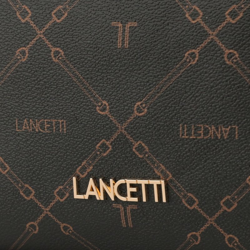 LANCETTI Sac Femme Bandoulière en PU, Bandoulière Réglable et Amovible, Petit et Fin, avec Zip, Élégante Pochette — vue 11