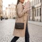 LANCETTI Sac Femme Bandoulière en PU, Bandoulière Réglable et Amovible, Petit et Fin, avec Zip, Élégante Pochette — vue 9