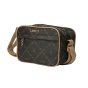 LANCETTI Sac Femme Bandoulière en PU, avec Bandoulière Réglable, Sac Moyen à Double Fermeture Zip, Élégant