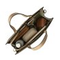 LANCETTI Damen Handtasche aus PU, Tote Bag mit verstellbarem und abnehmbarem Riemen, Tasche mit Reißverschluss,… — Ansicht 11