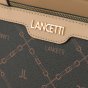 LANCETTI Damen Handtasche aus PU, Tote Bag mit verstellbarem und abnehmbarem Riemen, Tasche mit Reißverschluss,… — Ansicht 14