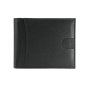 GRESEL Portefeuille Homme Slim en Cuir Véritable Nappa Souple, Porte-cartes, Noir