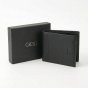 GRESEL Cartera Hombre Slim en Piel Auténtica Saffiano, Tarjetero, Negro — vista 7