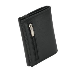 GRESEL Men's Slim Genuine Leather Wallet, Soft Nappa