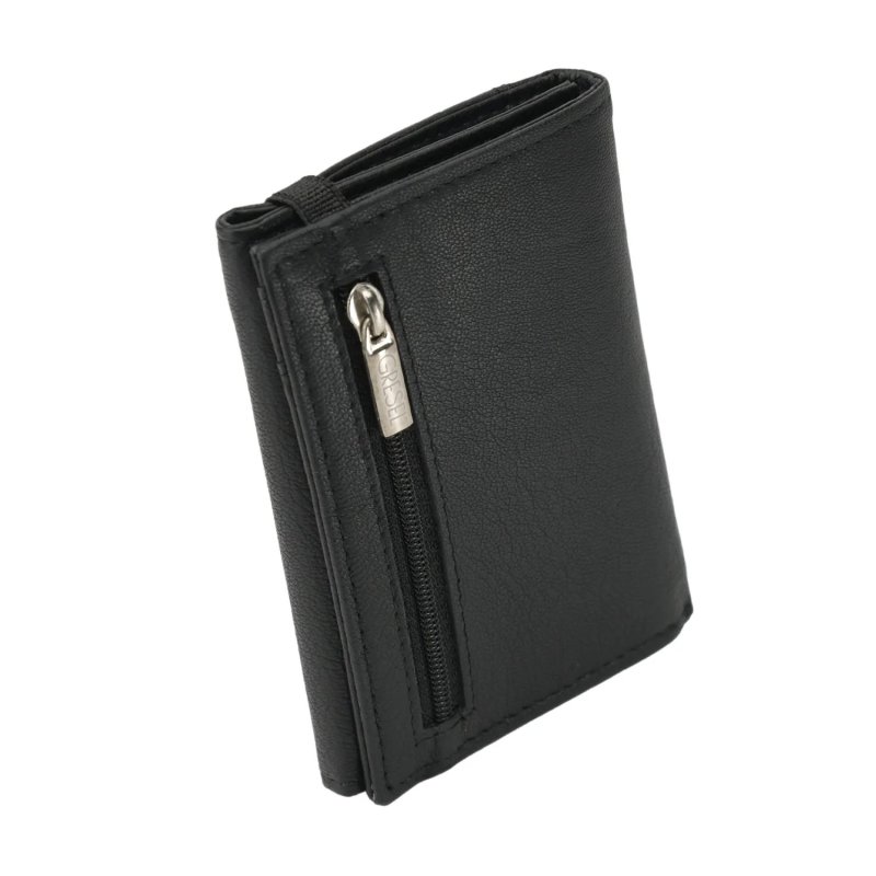 GRESEL Cartera Hombre Slim en Piel Auténtica Nappa Suave
