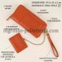 Laura Biagiotti Cartera Mujer en Piel Auténtica, Correa de Muñeca, Tarjetero Extraíble y Caja de Regalo — vista 10