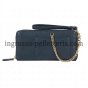 Laura Biagiotti Women's Wallet in Genuine Leather, Wrist Strap, Removable Card Holder and Gift Box — view 32