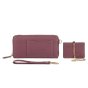 Laura Biagiotti Women's Wallet in Genuine Leather, Wrist Strap, Removable Card Holder and Gift Box — view 57