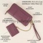 Laura Biagiotti Women's Wallet in Genuine Leather, Wrist Strap, Removable Card Holder and Gift Box — view 58