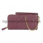 Laura Biagiotti Women's Wallet in Genuine Leather, Wrist Strap, Removable Card Holder and Gift Box — view 64