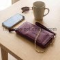 Laura Biagiotti Women's Wallet in Genuine Leather, Wrist Strap, Removable Card Holder and Gift Box — view 60