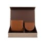 Conte Massimo Men's Gift Set, Wallet and Coin Purse in Genuine Leather, RFID Protection