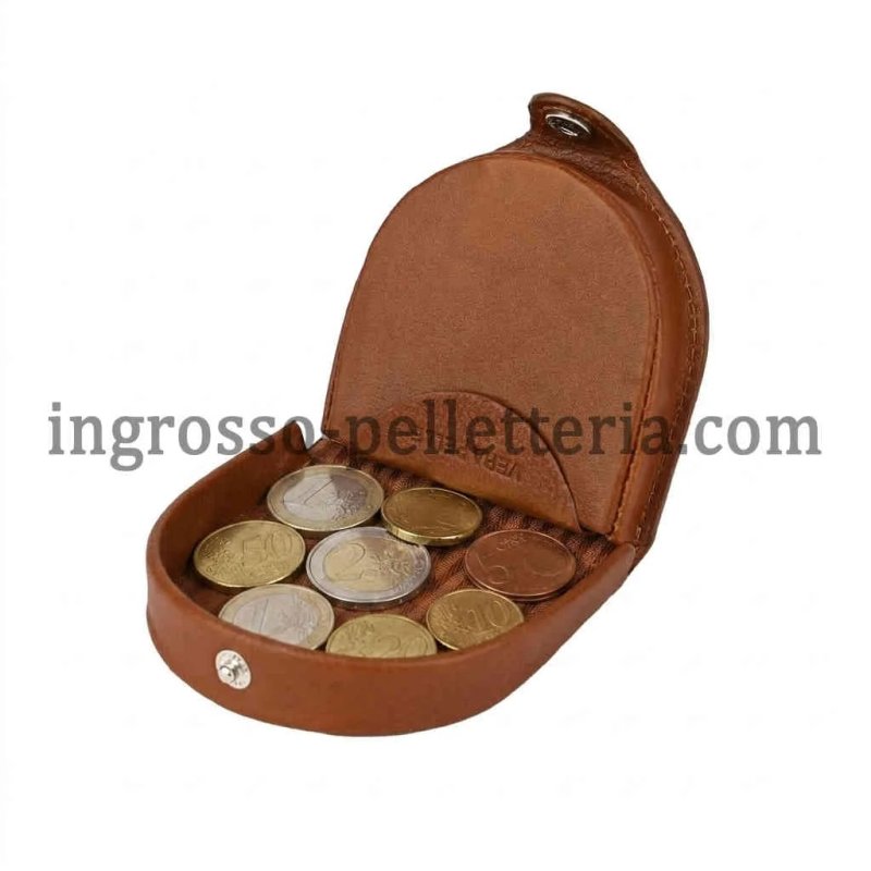 Conte Massimo Men's Gift Set, Wallet and Coin Purse in Genuine Leather, RFID Protection — detail