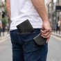 Conte Massimo Cofanetto Regalo Uomo Portafoglio e Tacco in Vera Pelle Set Portafoglio e Portamonete, Protezione RFID — vista 10