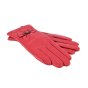 Gai Mattiolo Women's Leather Gloves with Bow, Fleece Lining and Gift Box — view 11