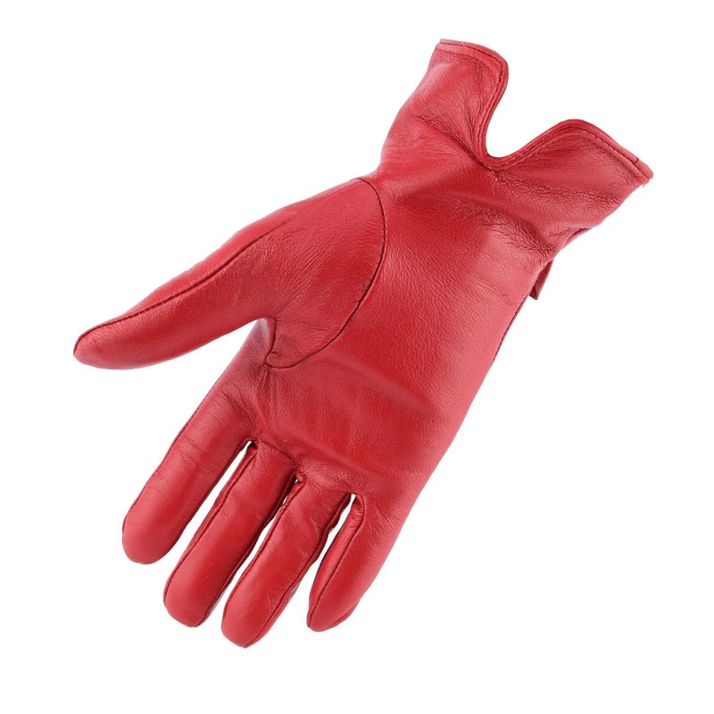Gai Mattiolo Women's Leather Gloves with Bow, Fleece Lining and Gift Box — view 17