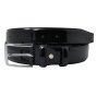 Conte Massimo Genuine Leather Belt with Glossy Patent Finish, Men's and Women's, Handmade