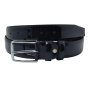 Conte Massimo Genuine Leather Belt with Glossy Patent Finish, Men's and Women's, Handmade — view 8