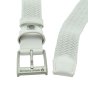 Sergio Tacchini Elastic Woven Belt, Men Women, With Genuine Leather Inserts, Gift Box — inside