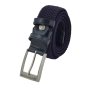 Sergio Tacchini Ceinture Élastique Tressée, Homme Femme, avec Inserts en Cuir Véritable, Boîte Cadeau — vue 16