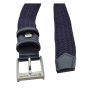 Sergio Tacchini Elastic Woven Belt, Men Women, With Genuine Leather Inserts, Gift Box — view 19