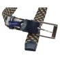 Sergio Tacchini Elastic Woven Belt, Men Women, With Genuine Leather Inserts, Gift Box — view 52