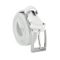 Biagiotti Ceinture Élastique Tressée, Homme et Femme, avec Inserts en Cuir Véritable et Boîte Cadeau — vue 9