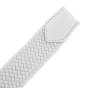 Biagiotti Elastic Woven Belt, Men and Women, With Genuine Leather Inserts and Gift Box — view 14