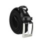 Biagiotti Elastic Woven Belt, Men and Women, With Genuine Leather Inserts and Gift Box — view 41