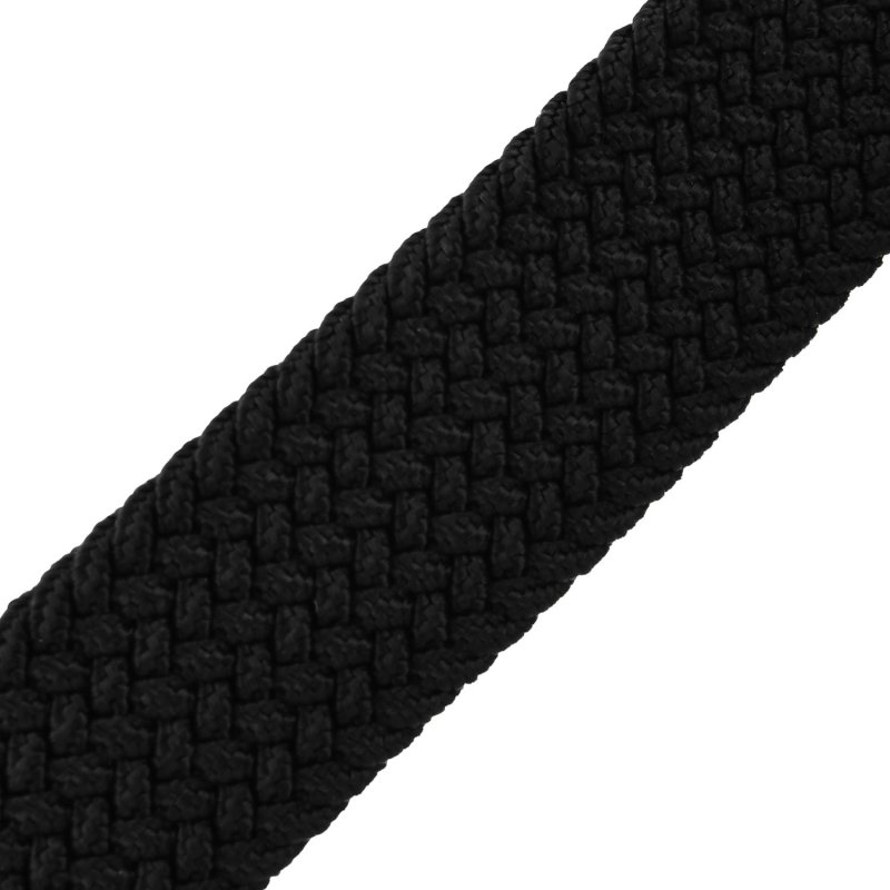 Biagiotti Elastic Woven Belt, Men and Women, With Genuine Leather Inserts and Gift Box — view 47