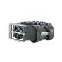 Biagiotti Elastic Woven Belt, Men and Women, With Genuine Leather Inserts and Gift Box — view 90