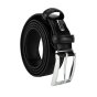 Biagiotti Ceinture Homme Extérieur PU Doublure en Cuir Véritable, Raccourcissable, Haute de 3,5cm Avec Boîte 442 — vue 9