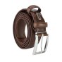 Biagiotti Herrengürtel Außenmaterial PU, Echtleder-Futter, kürzbar, 3,5 cm hoch mit Box 442 — Ansicht 17