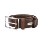 Biagiotti Men's Belt PU Exterior with Leather Lining, Adjustable, 3.5cm High, With Box 442 — view 18