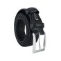Biagiotti Herrengürtel Außenmaterial PU Echtleder-Futter, kürzbar, 3,5 cm hoch mit Naht und Box 694 — Ansicht 9