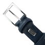 Biagiotti Ceinture Homme Extérieur PU Doublure en Cuir Véritable, Raccourcissable, Haute de 3,5 cm Avec Couture et … — vue 20