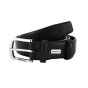 Biagiotti Men's Belt PU Exterior Leather Lining, Adjustable, Seamless 3.5cm High With Box 696 — back view