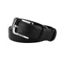 Biagiotti Men's Belt PU Exterior Leather Lining, Adjustable, Seamless 3.5cm High With Box 696 — inside
