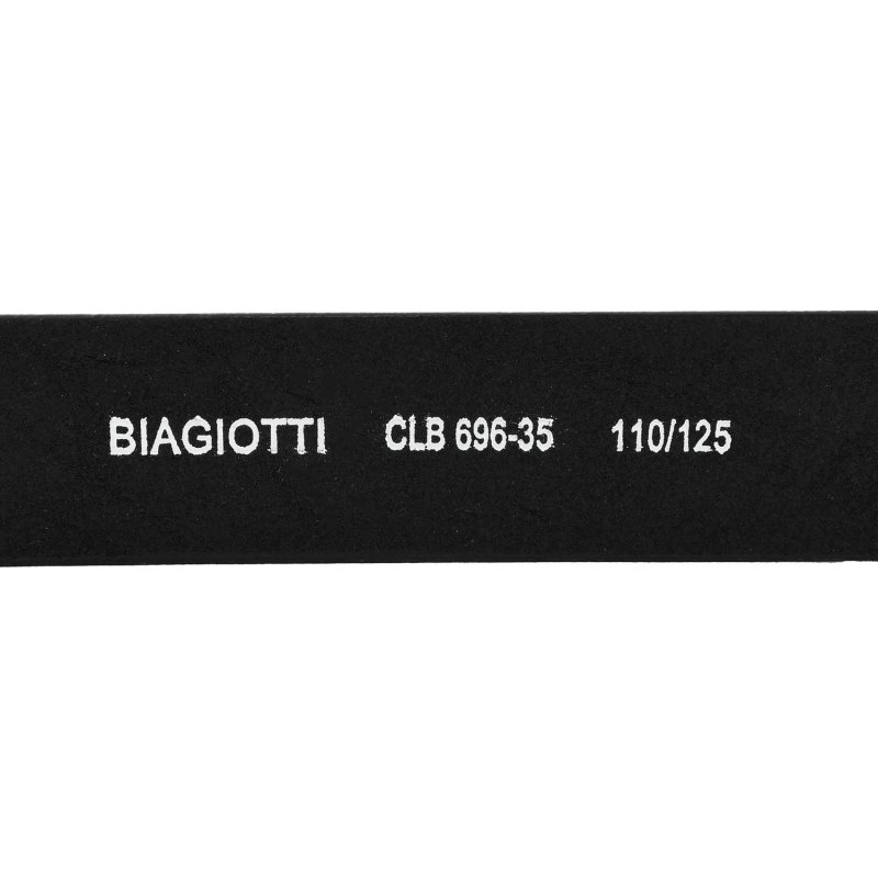 Biagiotti Men's Belt PU Exterior Leather Lining, Adjustable, Seamless 3.5cm High With Box 696 — view 7